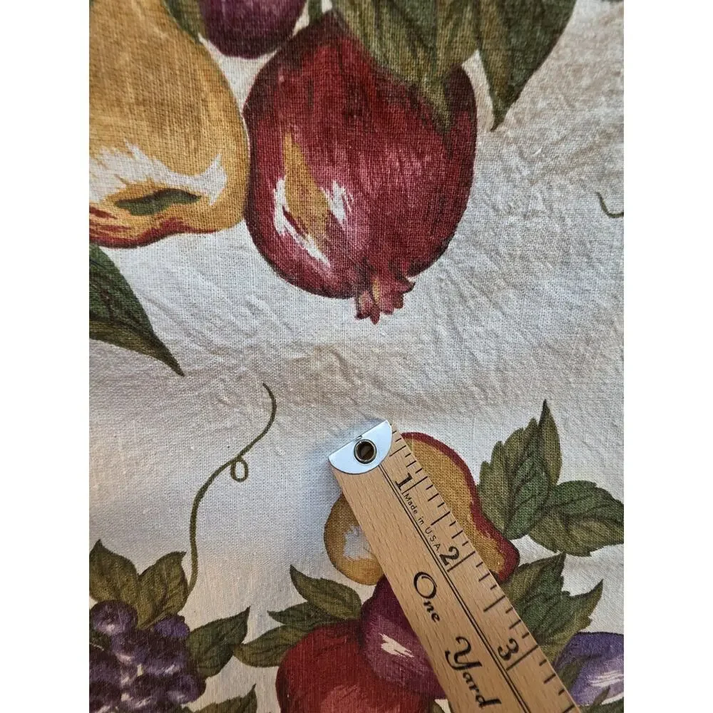 Vintage Avon Fruit Tablecloth 78